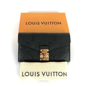 🚫SOLD🚫Louis Vuitton EMPREINTE METIS LONG WALLET BLACK